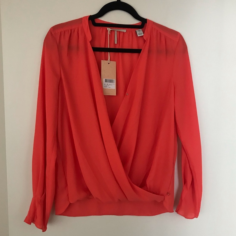 SCOTCH & SODA wrap long sleeve shirt